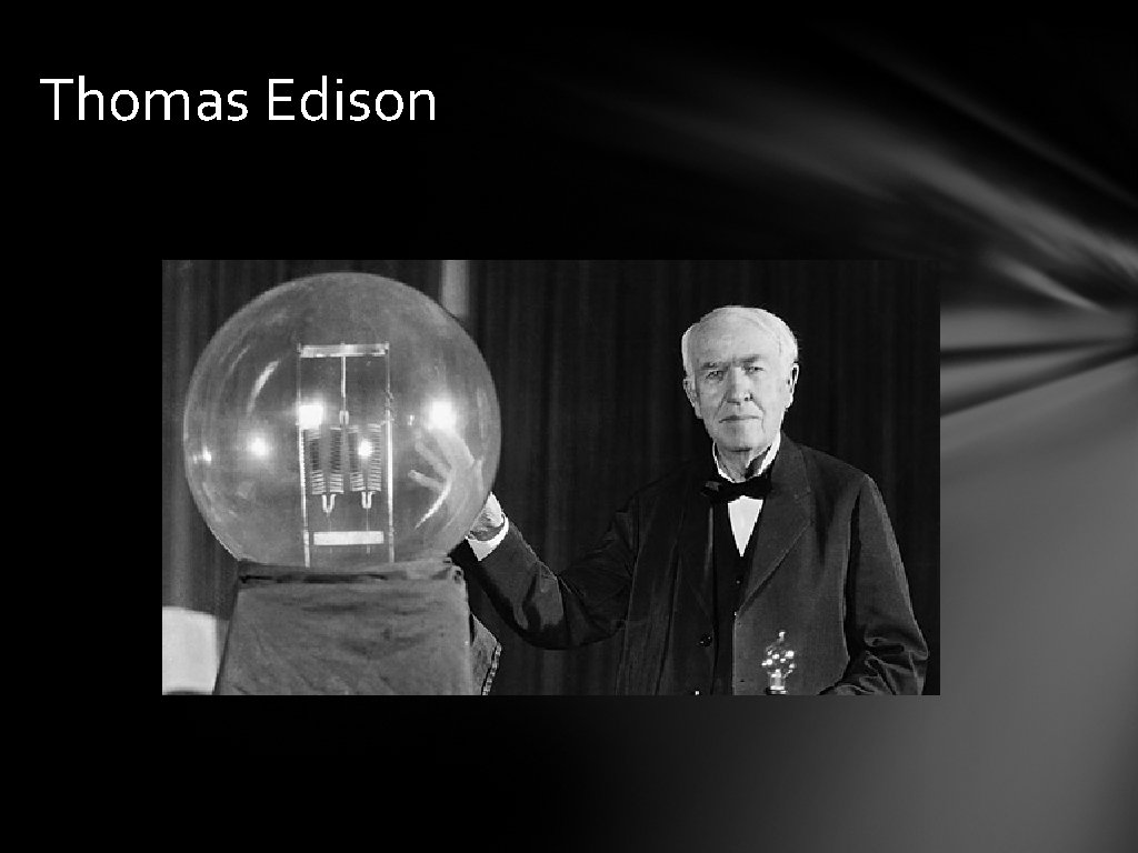 Thomas Edison 