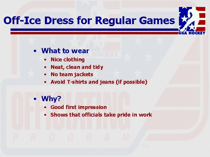 Off-Ice Dress for Regular Games • What to wear • • Nice clothing Neat,