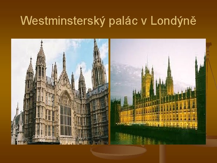 Westminsterský palác v Londýně 