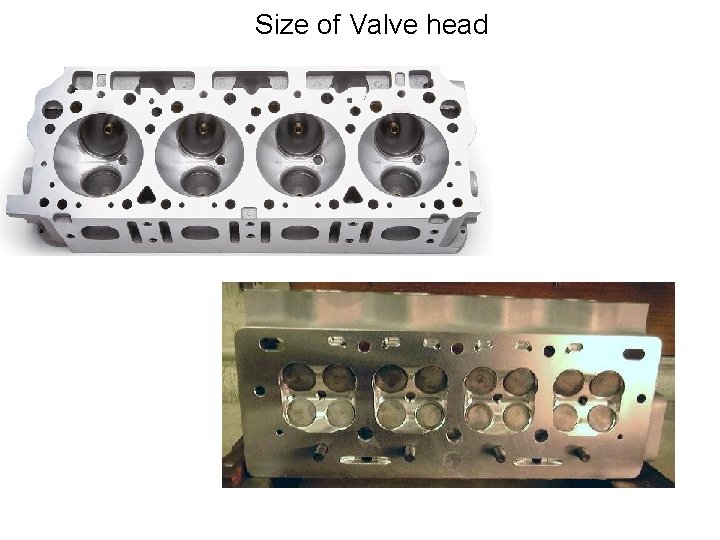 Size of Valve head 