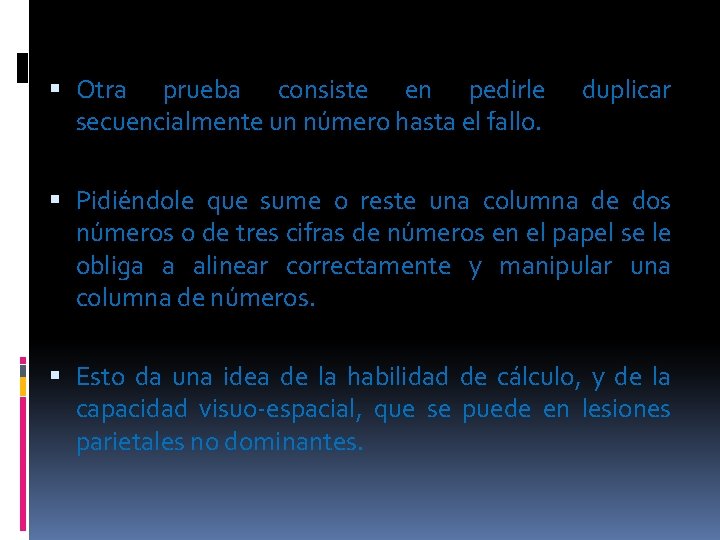  Otra prueba consiste en pedirle secuencialmente un número hasta el fallo. duplicar Pidiéndole