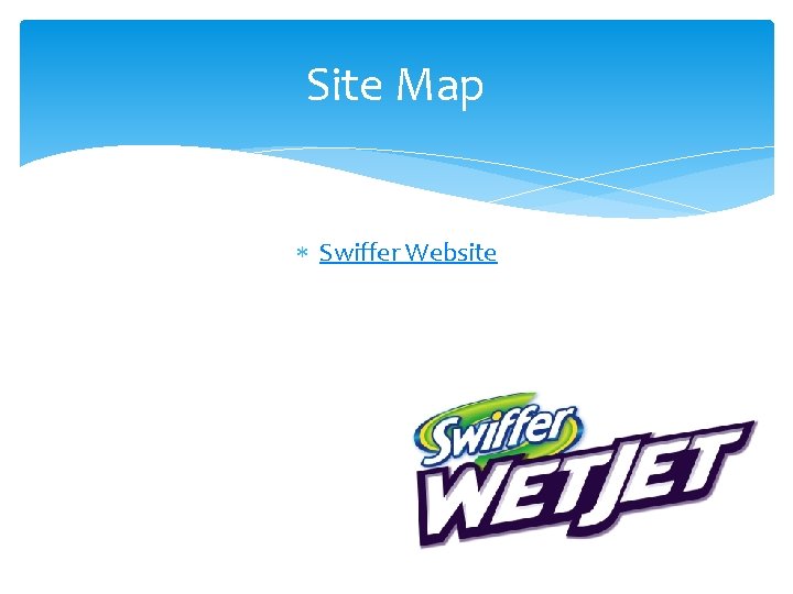 Site Map Swiffer Website 