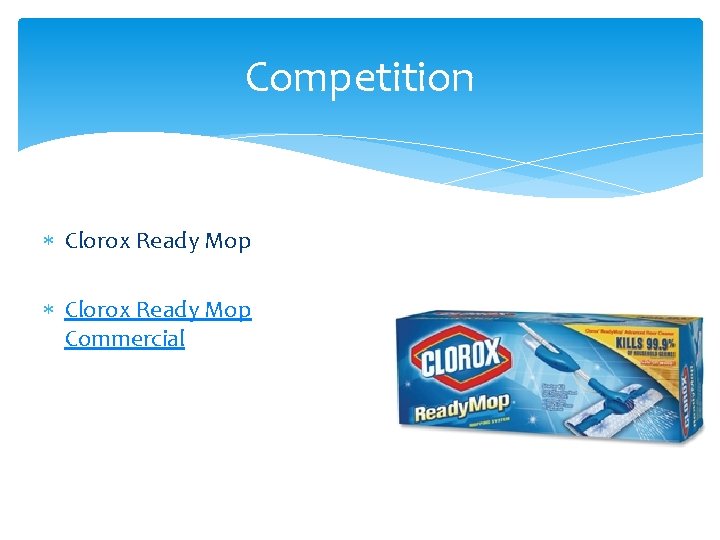 Competition Clorox Ready Mop Commercial 
