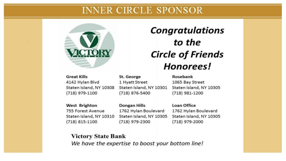 INNER CIRCLE SPONSOR 