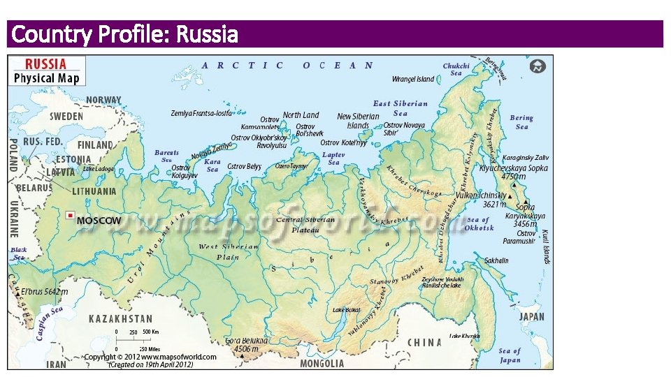 Country Profile: Russia 