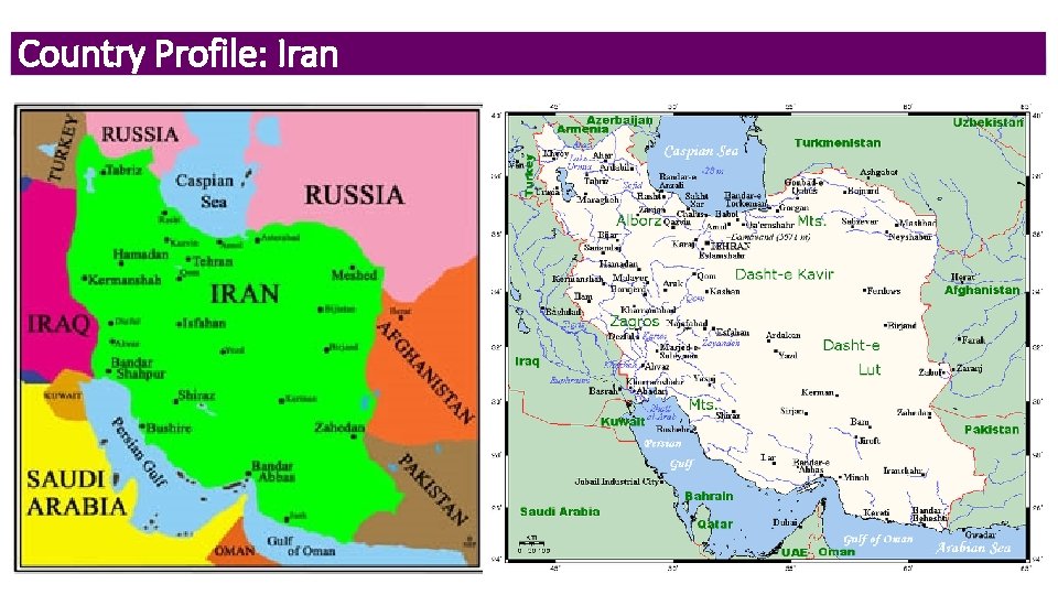 Country Profile: Iran 