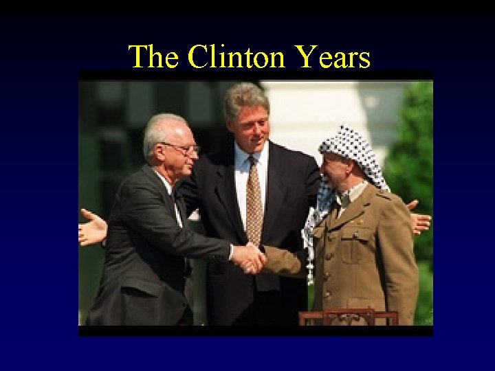 The Clinton Years 