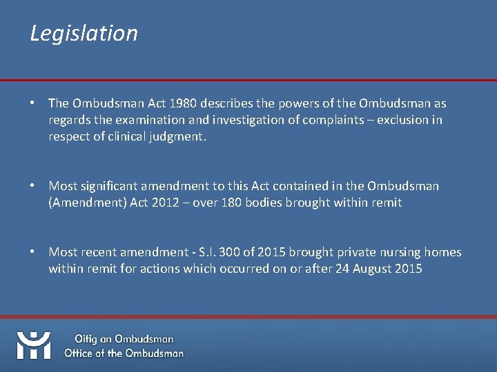 The Ombudsman Complaint Management Health Service Complaints Emer