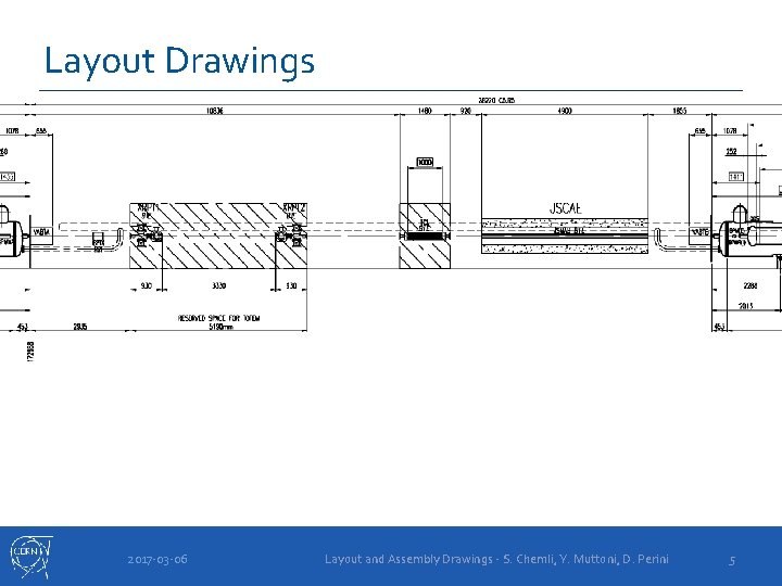 Layout Drawings 2017 -03 -06 Layout and Assembly Drawings - S. Chemli, Y. Muttoni,