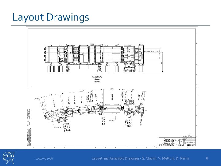Layout Drawings 2017 -03 -06 Layout and Assembly Drawings - S. Chemli, Y. Muttoni,