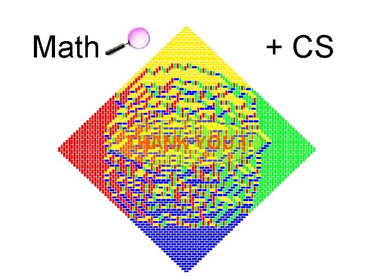 Math + CS THANK YOU ! 