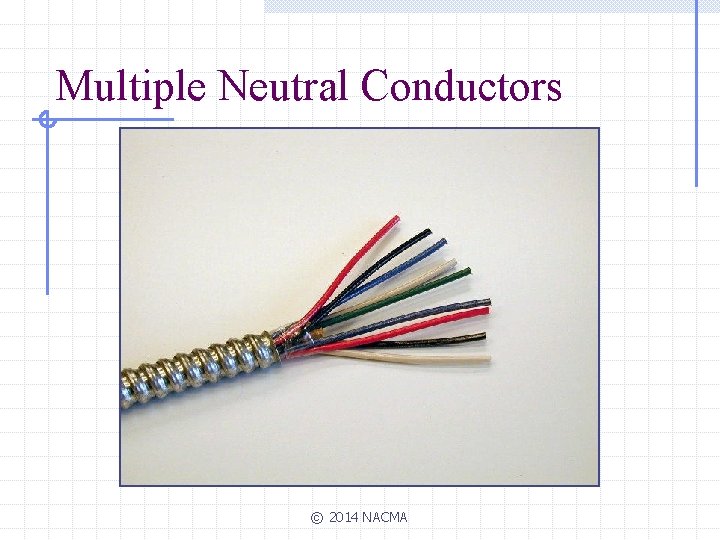 Multiple Neutral Conductors © 2014 NACMA 