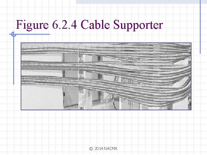 Figure 6. 2. 4 Cable Supporter © 2014 NACMA 