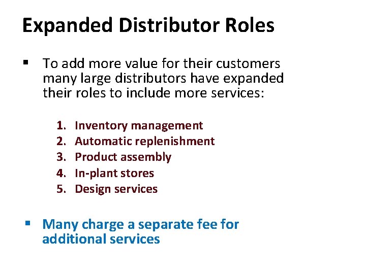 Chapter 11 Managing Business Marketing Channels Power Point