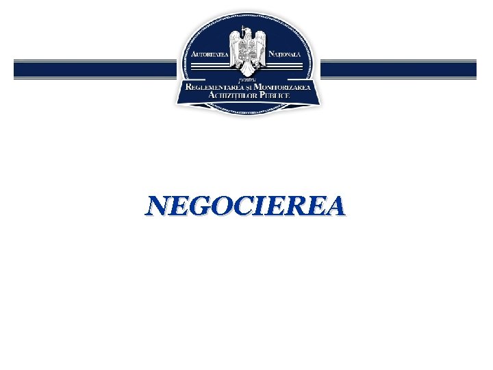 NEGOCIEREA 