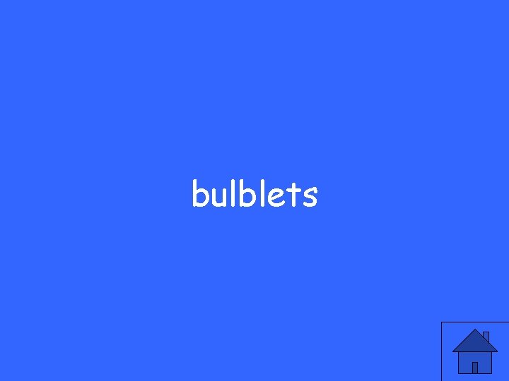 bulblets 