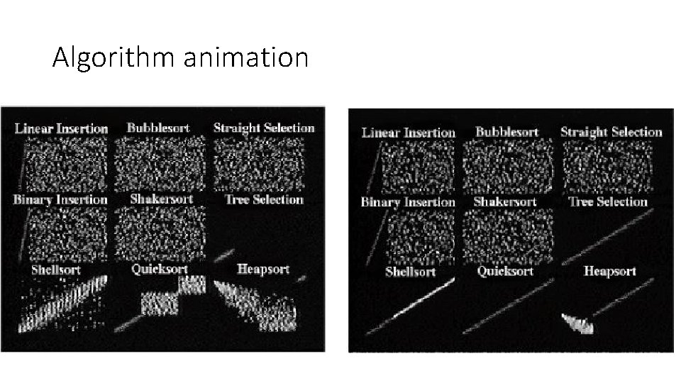 Algorithm animation 