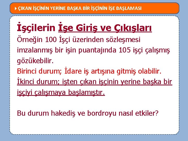  ÇIKAN İŞÇİNİN YERİNE BAŞKA BİR İŞÇİNİN İŞE BAŞLAMASI MEVZUATTA NELER DEĞİŞTİ? İşçilerin İşe