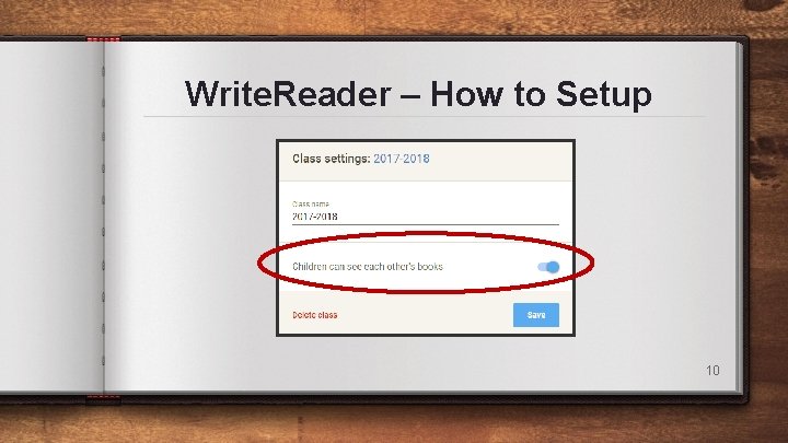 Write. Reader – How to Setup 10 