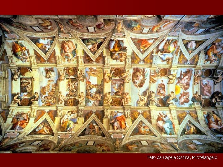 Teto da Capela Sistina, Michelangelo 