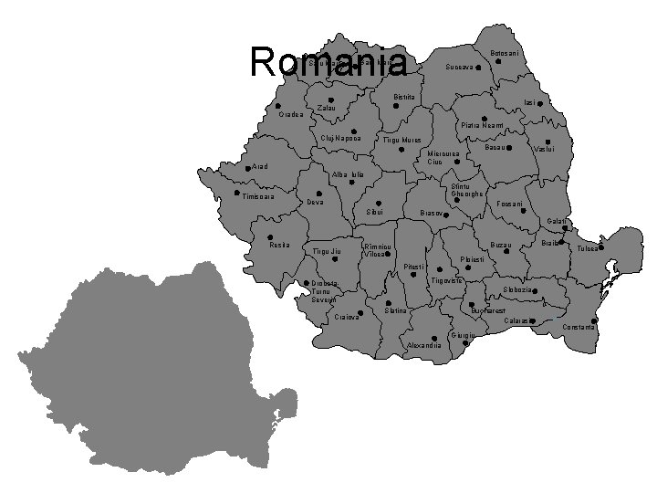 Romania Satu Mare Botosani Baia Mare Suceava Bistrita Oradea Iasi Zalau Piatra Neamt Cluj-Napoca