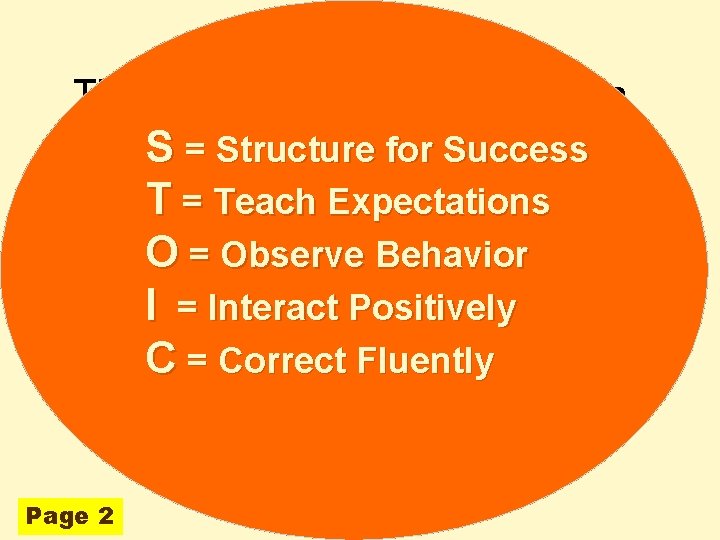 There are five variables we can manipulate that have evidence S = Structure for