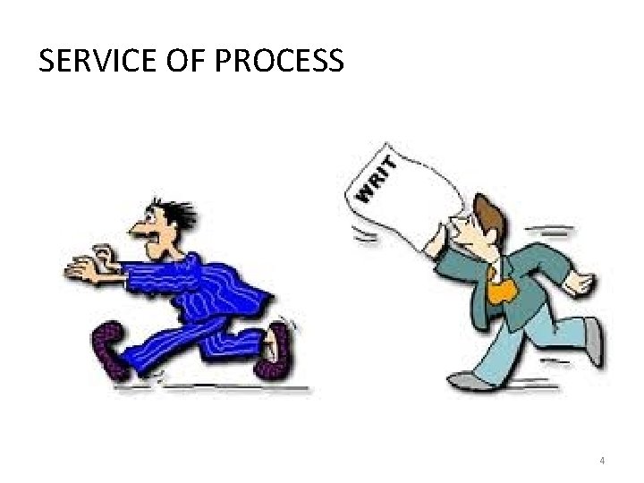 SERVICE OF PROCESS 4 