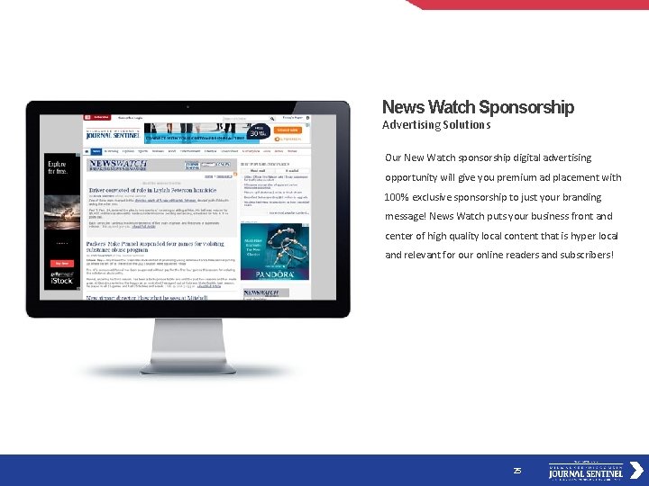 News Watch Sponsorship Advertising Solutions Our New Watch sponsorship digital advertising opportunity will give