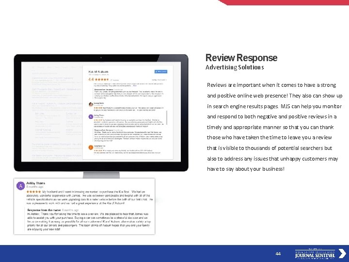 Review Response Advertising Solutions Reviews are important when it comes to have a strong