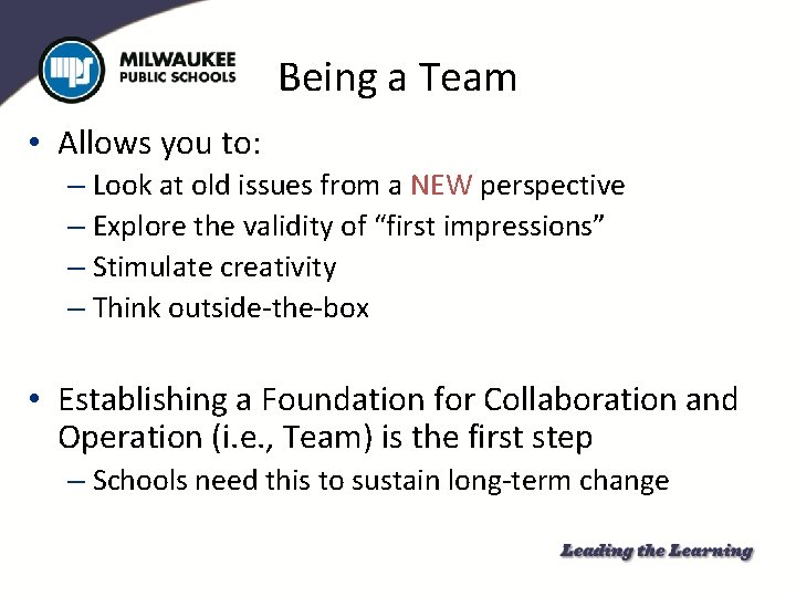 Being a Team • Allows you to: – Look at old issues from a