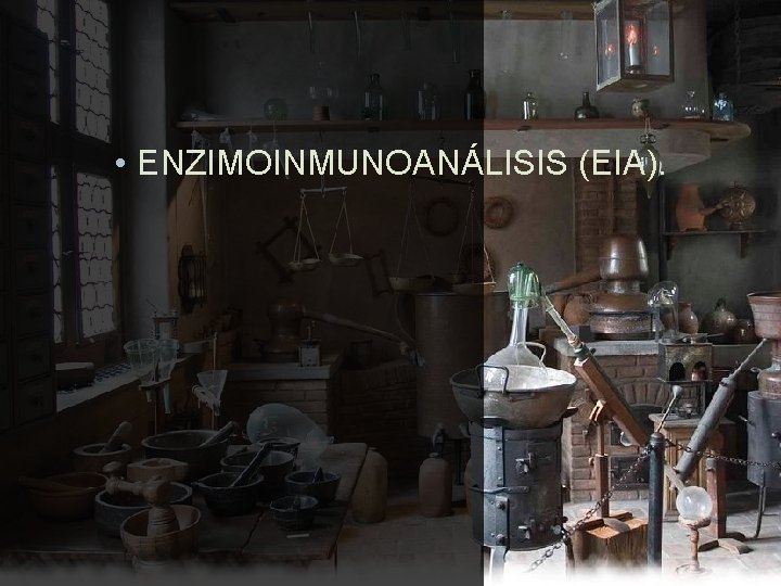  • ENZIMOINMUNOANÁLISIS (EIA). 