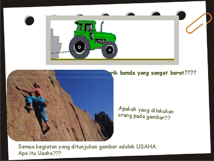 Mengapa mobil jeep ini sanggup menarik benda yang sangat berat? ? Apakah yang dilak