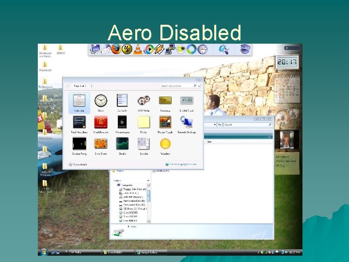 Aero Disabled 