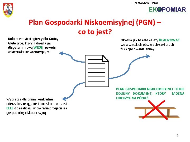 Opracowanie Planu: Plan Gospodarki Niskoemisyjnej (PGN) – co to jest? Dokument strategiczny dla Gminy