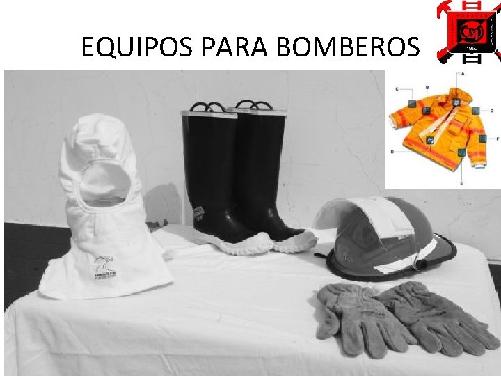 EQUIPOS PARA BOMBEROS 