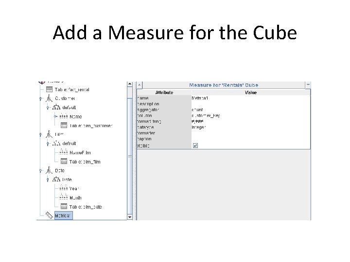 Add a Measure for the Cube 