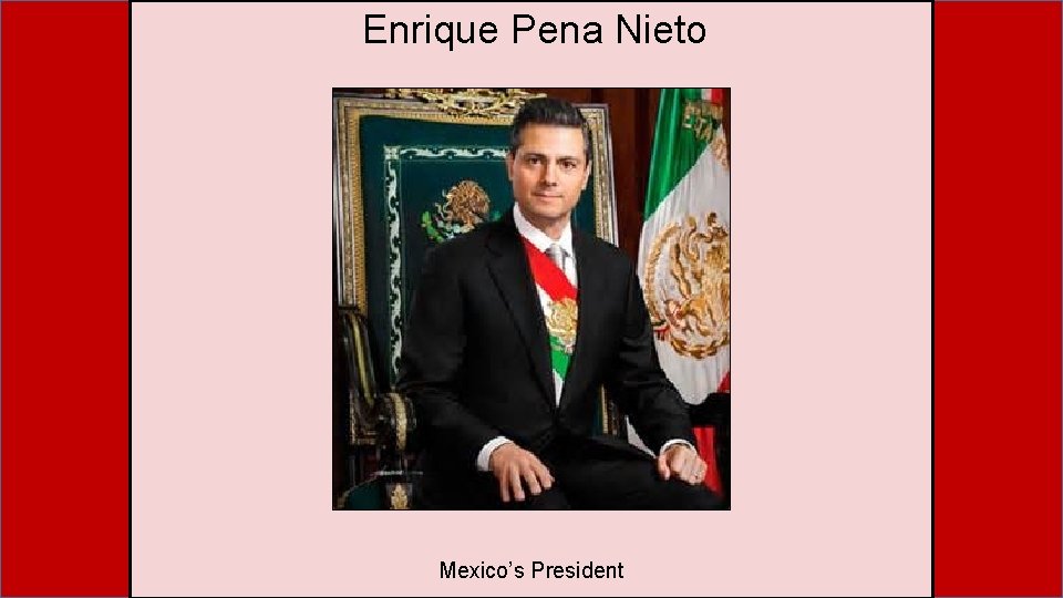 Enrique Pena Nieto Mexico’s President 