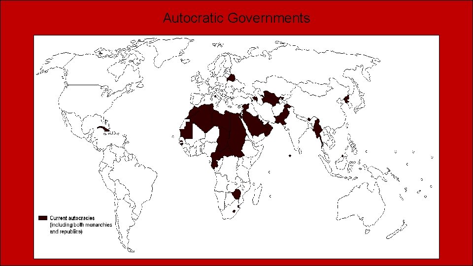 Autocratic Governments 