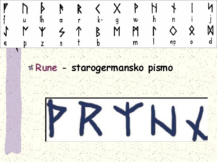 Rune - starogermansko pismo 