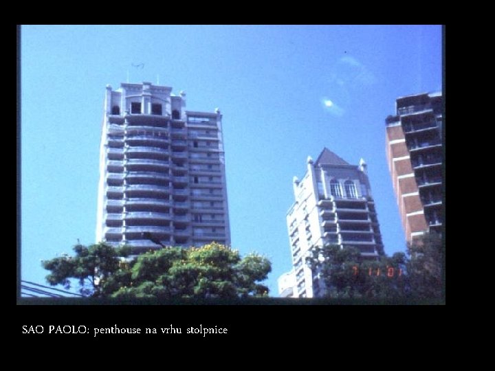 SAO PAOLO: penthouse na vrhu stolpnice 