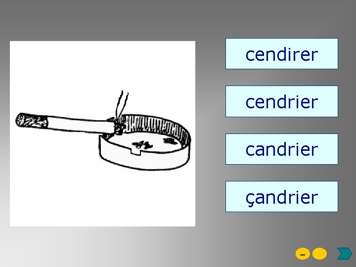 cendirer cendrier candrier çandrier - 