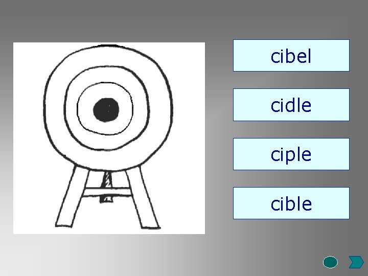 cibel cidle ciple cible 