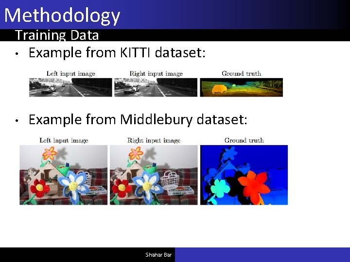 Stereo Matching by Training a Convolutional Neural Network