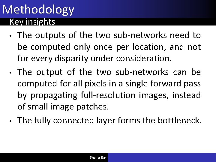 Stereo Matching by Training a Convolutional Neural Network