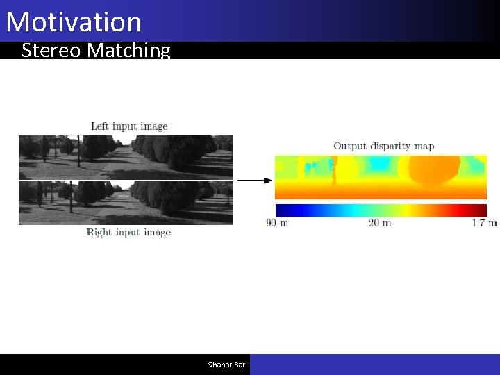 Stereo Matching by Training a Convolutional Neural Network