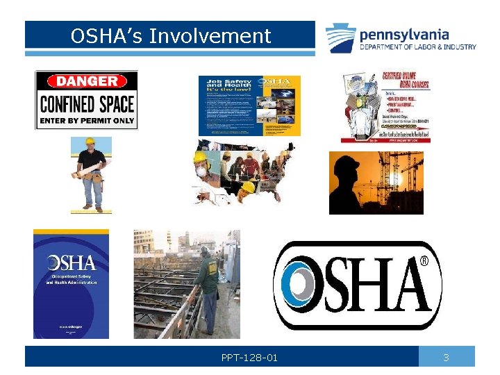 OSHA’s Involvement PPT-128 -01 3 