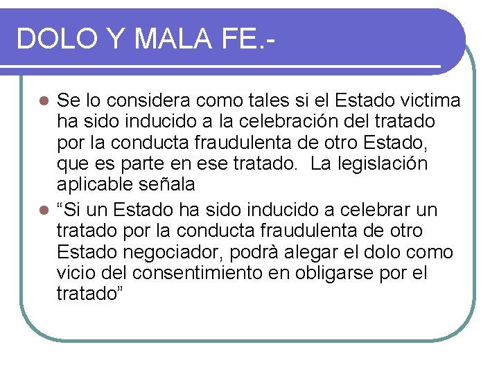 DEFINICIONES Definicin de Cabanellas l El Derecho Internacional
