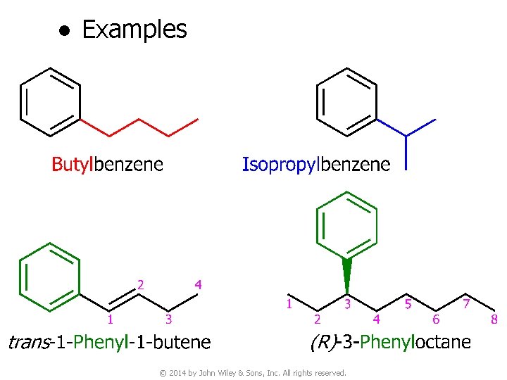 ● Examples © 2014 by John Wiley & Sons, Inc. All rights reserved. 