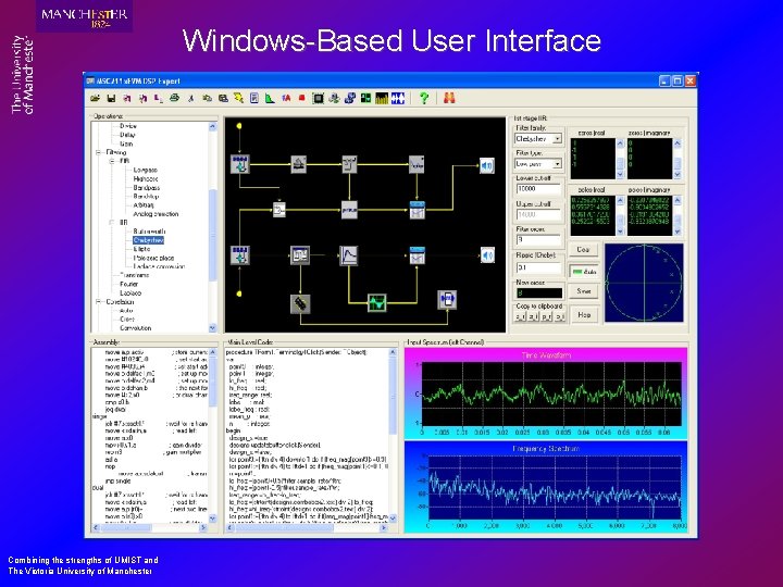 Windows-Based User Interface Combining the strengths of UMIST and The Victoria University of Manchester
