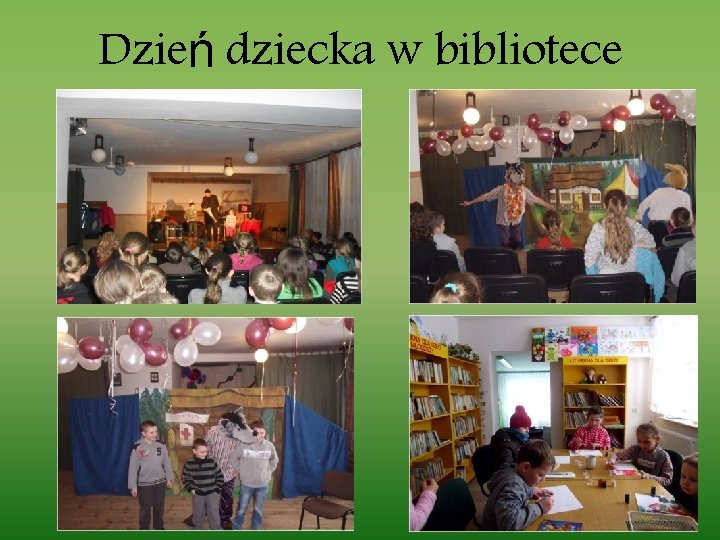 Dzień dziecka w bibliotece 